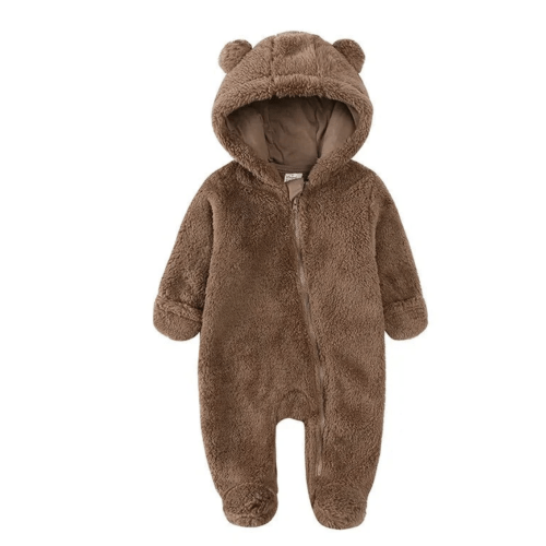 Cute Bear Winter Long Sleeves Romper