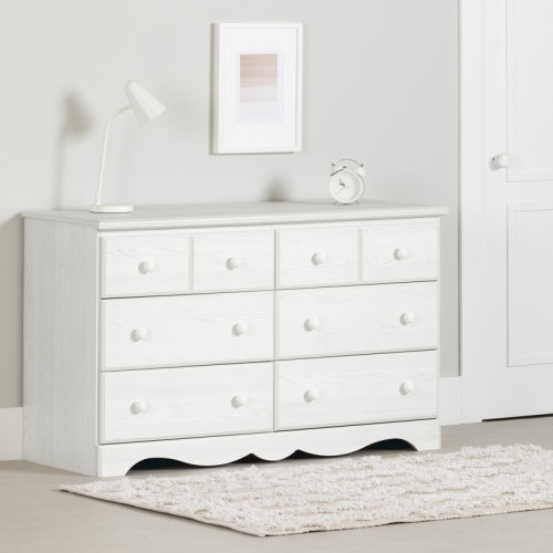 South Shore Summer Breeze 6-Drawer Dresser | Wayfair