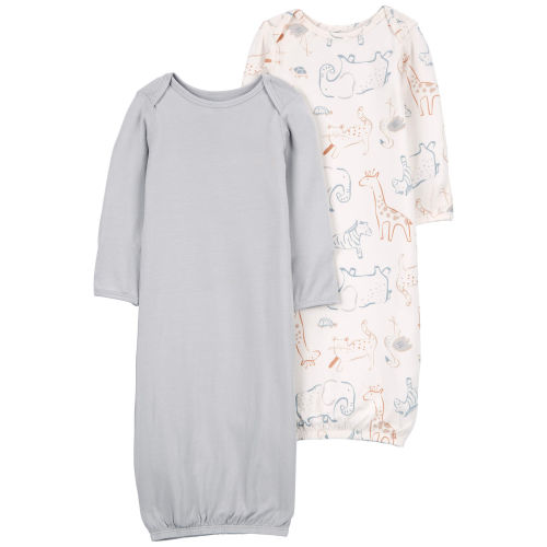 Baby 2-Pack PurelySoft Gown Set
