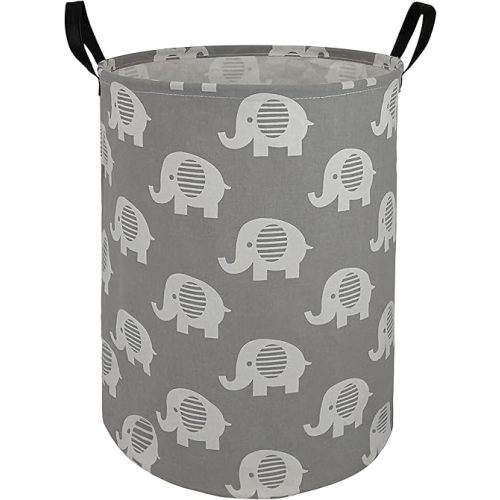 Kids Hamper Storage Bins Organizer Toy Box Laundry Basket Large Canvas Collapsible Chest for Home/Dorm/Kitchen/Pet/Office/Closet/Shelf/Gift Baskets