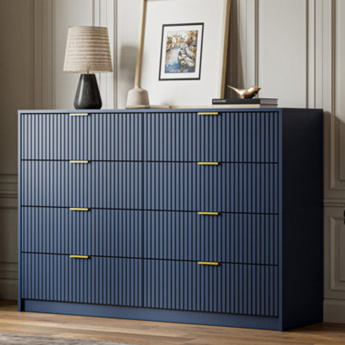 8-Drawer Double Dresser, 55" W | Wayfair