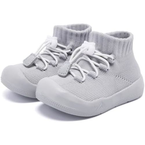 Engtoy Baby Sock Shoes Baby Walking Shoes Infant Non-Slip Lightweight Breathable Slippers with Soft Rubber Sole Slip On Sneakers
