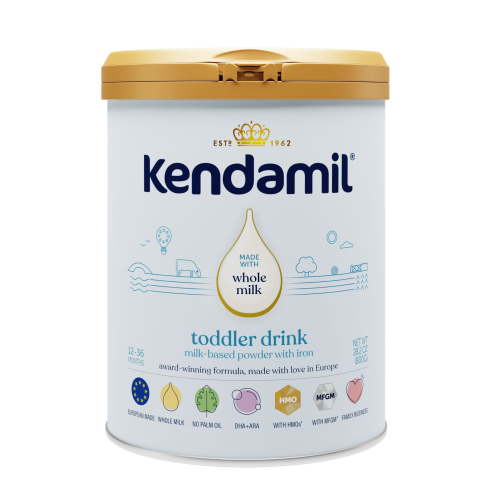 Kendamil Classic Toddler Formula Powder, European, Whole Milk, with HMOs, Prebiotics, No Palm Oil or Soy, with DHA, 28.2oz