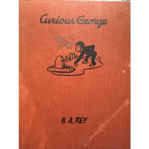 Curious George 1941 1st Edition H.A. Rey Houghton Mifflin Hardback ORIGINAL