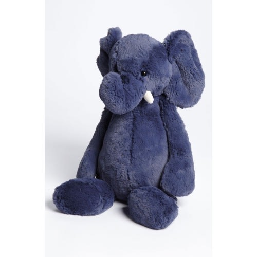 Jellycat Bashful Elephant Stuffed Animal, Blue