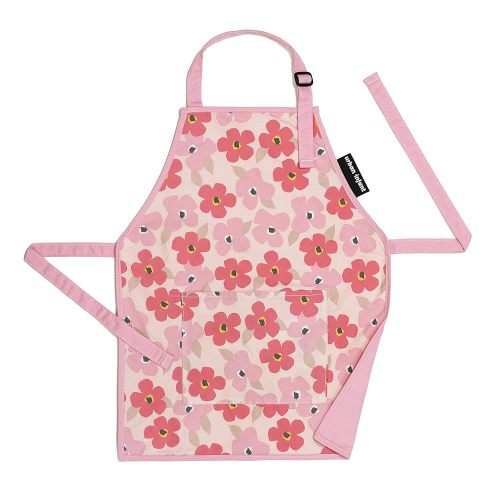 Urban Infant Little Helper Kids Apron - Children's Cooking Art Gardening - Great Gift for Toddler Boys and Girls
