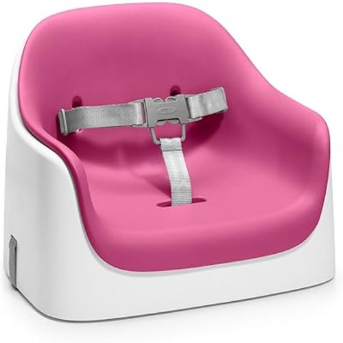 OXO Tot Nest Booster Seat with Removable Cushion, Pink