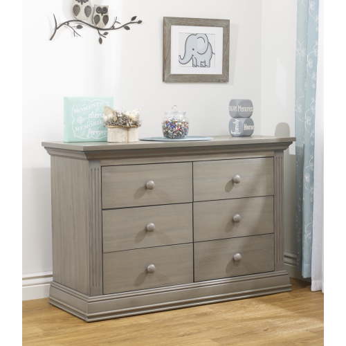 Sorelle Furniture 7360-HG Paxton Double Dresser, Heritage Gray