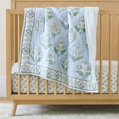 Blossom Baby Quilt- Plein Air