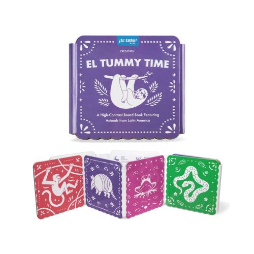 El Tummy Time - (Sí Sabo Kids) by Mike Alfaro & Gerardo Guillén (Board Book)