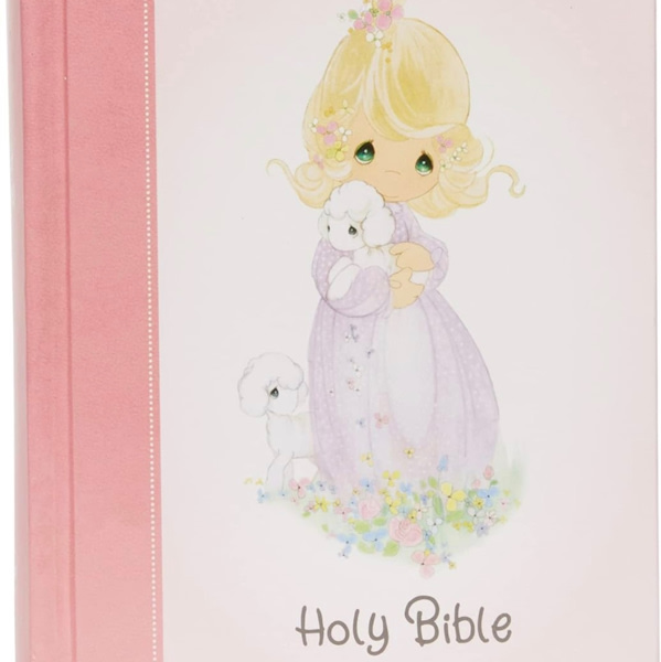NKJV, Precious Moments Small Hands Bible, Hardcover, Pink, Comfort Print: Holy Bible, New King James Version