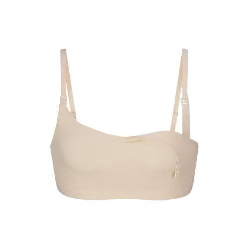 FITS EVERYBODY MATERNITY NURSING SCOOP BRALETTE | SAND | Size M