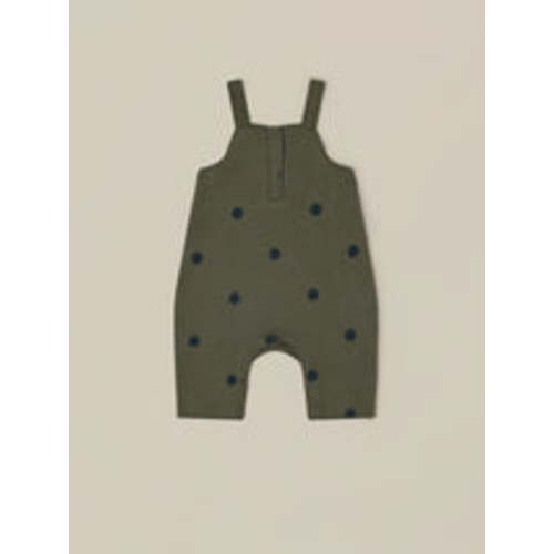 Olive Dots Salopette | Organic Zoo