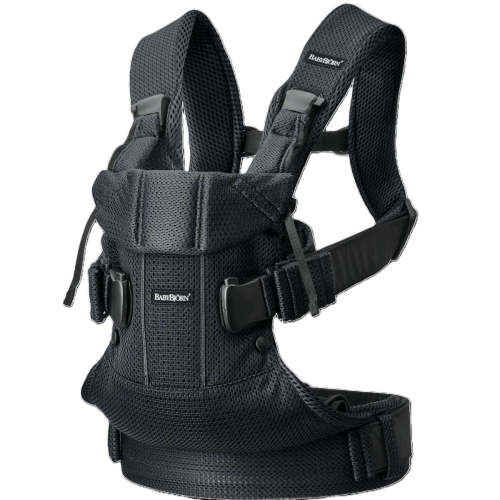 BabyBjörn Baby Carrier One Cotton - Black