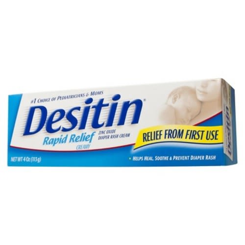 Desitin Rapid Relief Creamy Diaper Rash Ointment - 4 oz.