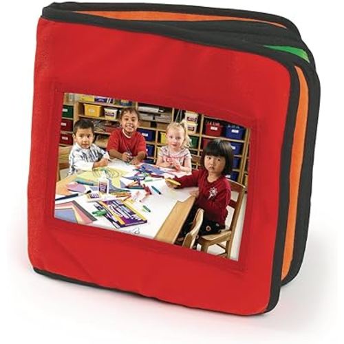 Excellerations Fabric Photo Album 13 Pockets for Kids and Families, Social Emotional Development Tool (Item # CALBUM)