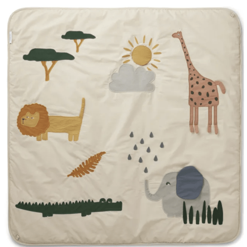 Glenn Safari Organic Cotton Playmat | Sand