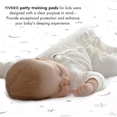 Baby Waterproof Bed Pad Washable Mattress Pad Reusable Underpads Bed Wetting Incontinence Cover for Baby Toddler Children and Adults - Forest Bear