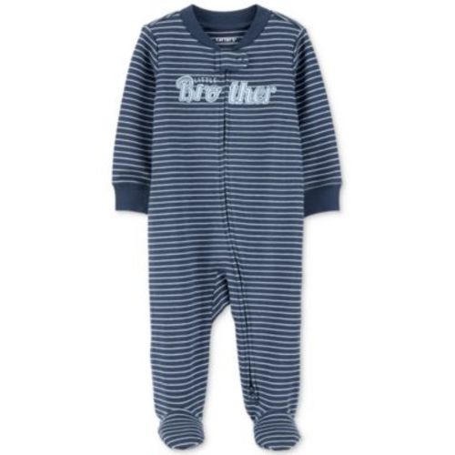 Baby Boys Cotton Little Brother Sleep & Play Pajamas
