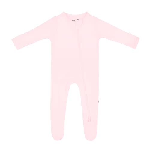 KYTE BABY Unisex Zipper Closure Footies, Rayon Made From Bamboo, 0-24 Months