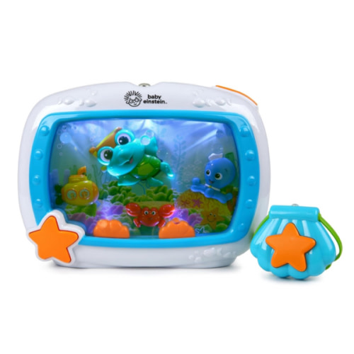 Baby Einstein Sea Dreams Soother Musical Crib Toy and Sound Machine, Newborn and up