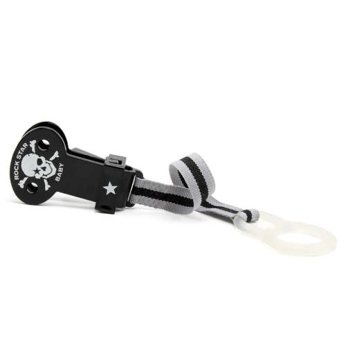 Rock Star Pirate Skull Pacifier Clip – Crazy Baby Clothing