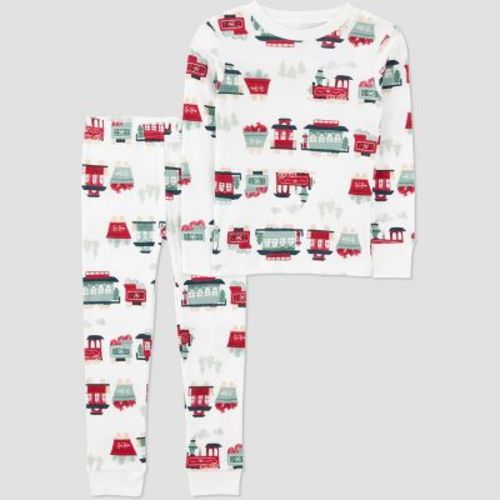Carter's Just One You® Toddler 2pc Christmas Long Sleeve Cotton Pajama Set