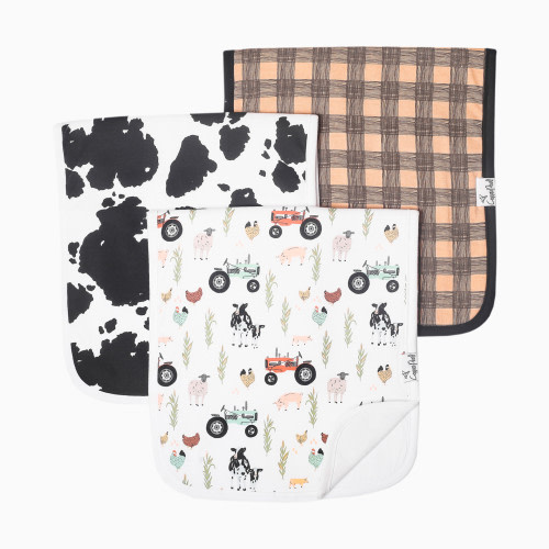 Printed Burp Cloth Set - Jo