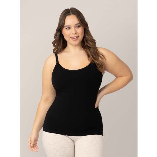 Sublime® Bamboo Maternity & Nursing Camisole | Black (M)