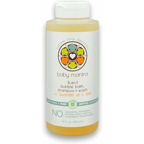 Baby Mantra 3-in-1 Bubble Bath, Shampoo and Body Wash