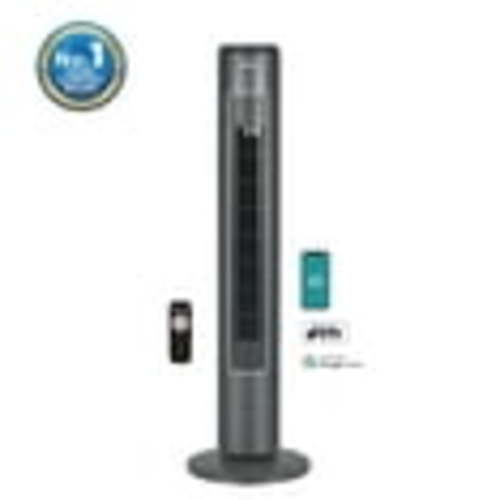 Midea 42" Tall 3-Speed Smart Tower Fan with Wi-Fi, New, Grey, MFT1021CRWG