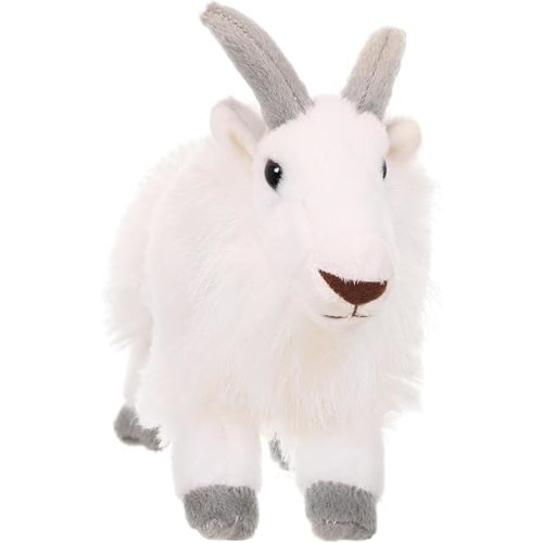 Wild Republic Mountain Goat Plush, Stuffed Animal, Plush Toy, Gifts for Kids, Cuddlekins 8 Inches
