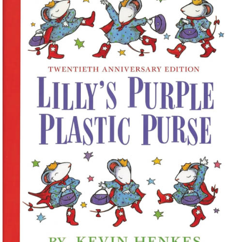 Lilly's Purple Plastic Purse