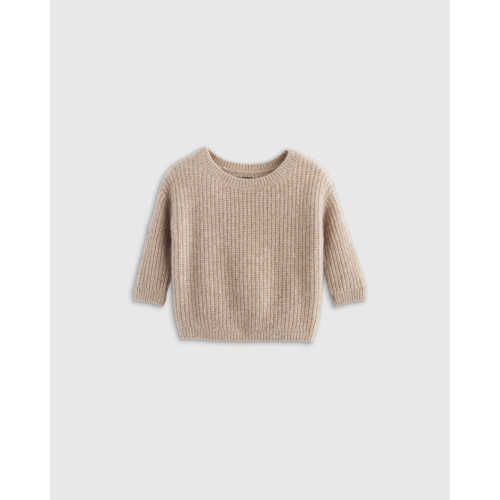 Mongolian Cashmere Fisherman Tunic Sweater