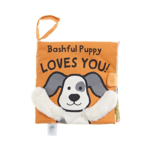 'Bashful Puppy Loves You' Cloth Book