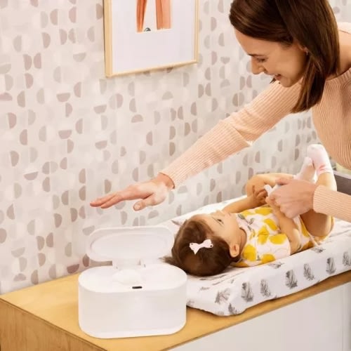 Munchkin Touch Free Baby Wipe Warmer with Nightlight