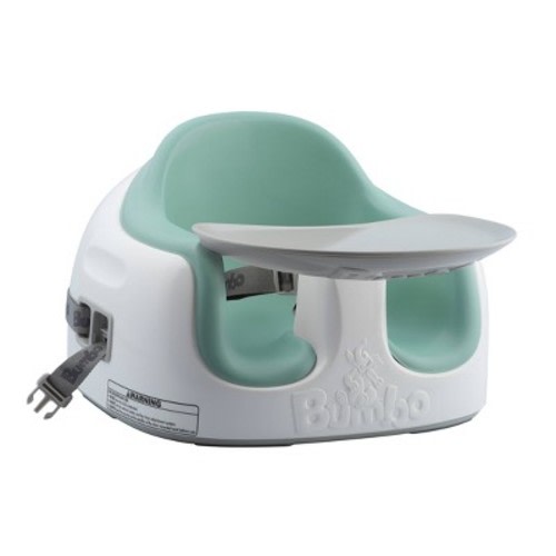 Bumbo Baby Infant Toddler Soft Foam Multi Seat with Removable Tray and Safety Buckle Straps for Kids' 6-36m, Color: Hemlock