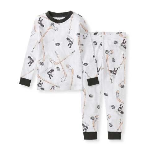 Hockey Season Organic Cotton Two-Piece Pajamas – Burt's Bees Baby