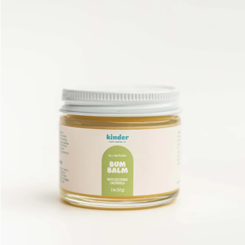 Cloth Diaper Safe Bum Cream Zinc-Free and Petroleum-Free