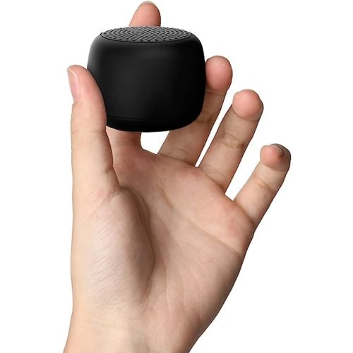 White Noise Machine Babelio Mini Sound Machine for Adults Kids Baby | 15 Non-looping Sounds | Timer | Easy to Pocket and Travel - Black