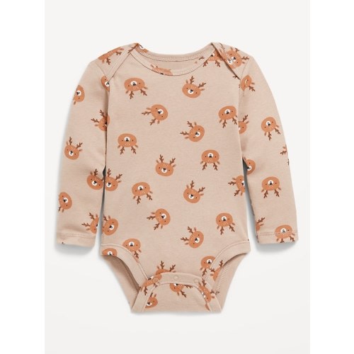 Long-Sleeve Printed Bodysuit for Baby