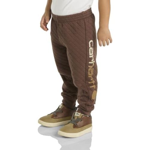 Carhartt Baby Boys' Fleece Logo Jogger Sweatpants
