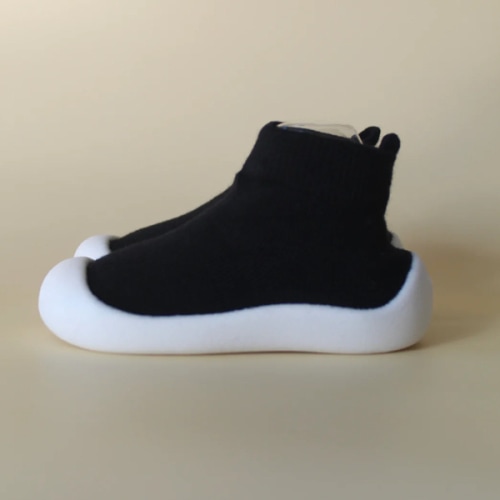 Black Sock Shoes