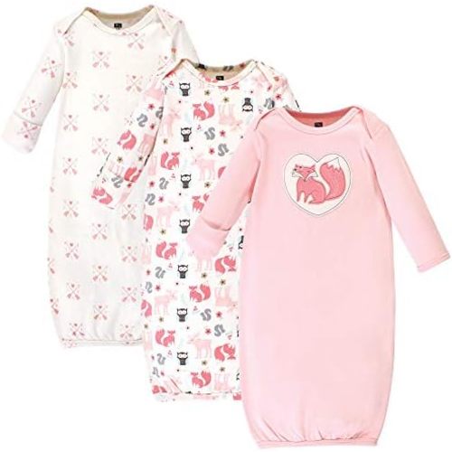 Hudson Baby baby-girls Cotton Gowns