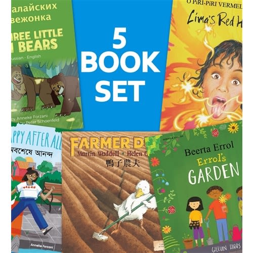 Italian Set of 5 Children's Books (Bilingual) - Books to Teach Multicultural Diversity in Education