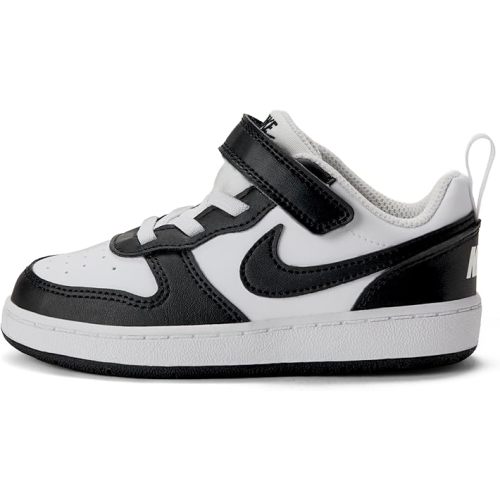 Amazon.com | Nike Baby/Toddler Court Borough Low Recraft Shoes, White/White-White, 5C | Sneakers