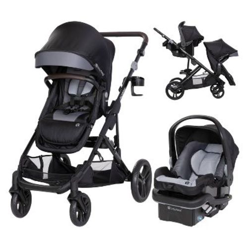 Baby Trend Morph Single To Double Modular Stroller Travel System - Madrid Tan