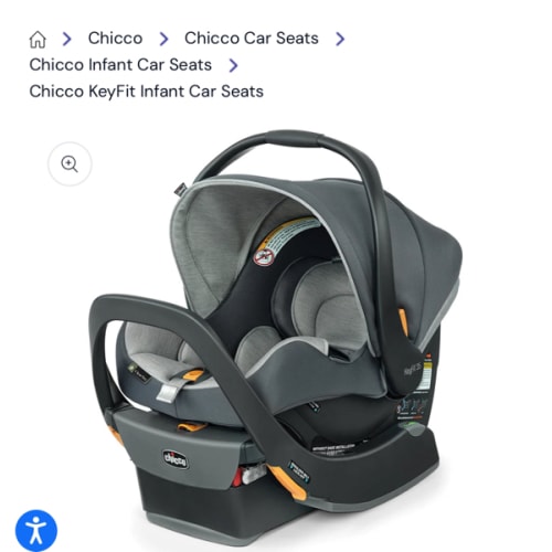 Chicco KeyFit 35 ClearTex Infant Car Seat - Cove