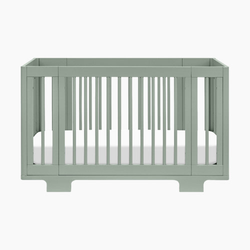 babyletto Yuzu 8-in-1 Convertible Crib with All-Stages Conversion Kits - Light Sage