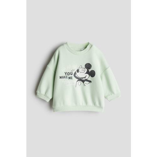 SWEATSHIRT WITH PRINTED MOTIF